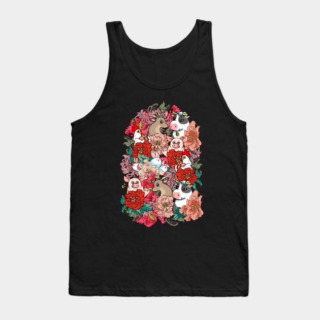 Because Vegan Tank Top by huebucket